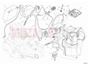 DUCATI 2012 Monster 1100 EVO ABS BATTERY » WIRING HARNESS