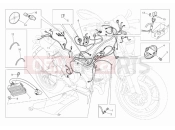 DUCATI 2012 Monster 1100 EVO ABS WIRING HARNESS » WIRING HARNESS