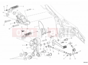 DUCATI 2012 Monster 1100 EVO ABS FOOTRESTS, LEFT » UNCLASSIFIED