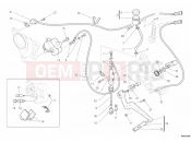 DUCATI 2012 Hypermotard 1100 EVO SP REAR BRAKE SYSTEM » BRAKING SYSTEM