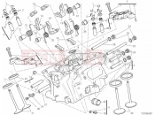 DUCATI 2012 Superbike 1199 Panigale VERTICAL CYLINDER HEAD » VALVE DRIVE