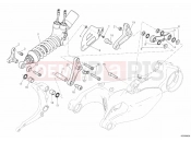 DUCATI 2012 Superbike 1199 Panigale S REAR SHOCK ABSORBER » SWING ARM