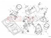 DUCATI 2012 Superbike 1199 Panigale S THROTTLE BODY » INTAKE, CARBURETTOR
