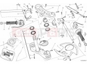 DUCATI 2012 Superbike 1199 Panigale S Tricolore HANDLEBAR » HANDLE BAR