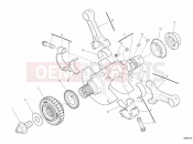 DUCATI 2012 Superbike 1199 Panigale S Tricolore CRANKSHAFT » ENGINE CASE