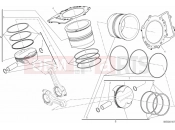 DUCATI 2012 Superbike 1199 Panigale S Tricolore CYLINDER - PISTON » ENGINE CASE