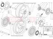 DUCATI 2012 Monster 659 ABS kerekek » első kerék