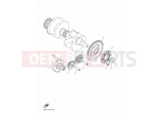 YAMAHA Vmax 1700 VMX17 VMAX 1700 (2CEA) 2015 STARTER CLUTCH