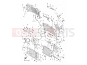 YAMAHA Vmax 1700 VMX17 VMAX 1700 (2CE9) 2015 RADIATOR & HOSE