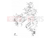YAMAHA Vmax 1700 VMX17 VMAX 1700 (2CE9) 2015 SIDE COVER
