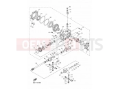 YAMAHA Vmax 1700 VMX17 VMAX 1700 (2CE9) 2015 DRIVE SHAFT