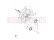 YAMAHA Vmax 1700 VMX17 VMAX 1700 (2CE9) 2015 FRONT WHEEL