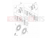 YAMAHA Vmax 1700 VMX17 VMAX 1700 (2CE9) 2015 FRONT BRAKE CALIPER