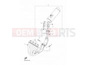 YAMAHA FZ8-S FAZER 8 (42PN) 2015 EXHAUST