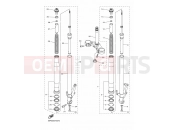 YAMAHA FZ8-S FAZER 8 (42PN) 2015 FRONT FORK