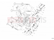 DUCATI 2012 Diavel HORIZONTAL CYLINDER HEAD » VALVE DRIVE