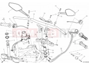 DUCATI 2012 Diavel BRA HANDLEBAR » HANDLE BAR
