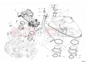 DUCATI 2012 Diavel BRA THROTTLE BODY » INTAKE, CARBURETTOR