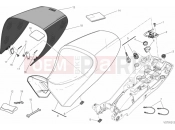 DUCATI 2012 Diavel Carbon SEAT » TANK/SEAT