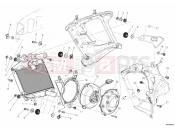 DUCATI 2012 Diavel Carbon RADIATOR, WATER,RH » COOLING SYSTEM