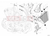 DUCATI 2012 Diavel Carbon OIL COOLER » LUBRICATION SYSTEM