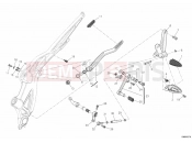 DUCATI 2012 Diavel Carbon FOOTRESTS, LEFT » UNCLASSIFIED