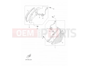 YAMAHA YN50FU OVETTO 4T UBS (2ACC) 2014 CLIGNOTANT