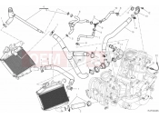 DUCATI Diavel Carbon BRA COOLING CIRCUIT » UNCLASSIFIED