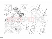 DUCATI Streetfighter 1098 S THROTTLE BODY » INTAKE, CARBURETTOR
