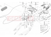 DUCATI 2011 Hypermotard 1100 EVO SP SEAT » TANK/SEAT