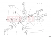 DUCATI 2011 Hypermotard 1100 EVO SP CRANKSHAFT » ENGINE CASE