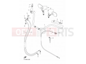 YAMAHA XVS 1300 A Midnight Star XVS1300A 1CS4 2014 STEERING HANDLE & CABLE