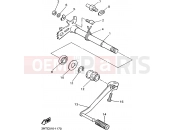 YAMAHA SR 400 SR400 (2RD1) 2014 SHIFT SHAFT