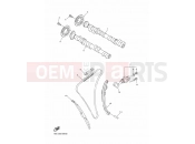 YAMAHA FJR 1300 FJR1300A (1MCA) 2014 CAMSHAFT & CHAIN