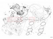 DUCATI Multistrada 1200 THROTTLE BODY » INTAKE, CARBURETTOR