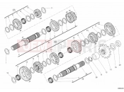 DUCATI 2011 Multistrada 1200 ABS GEAR BOX » UNCLASSIFIED