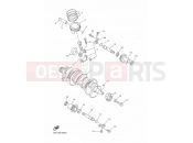 YAMAHA FJR 1300 FJR1300A (1MC9) 2014 CRANKSHAFT & PISTON