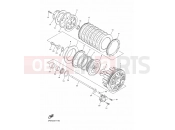 YAMAHA FJR 1300 FJR1300A (1MC9) 2014 CLUTCH