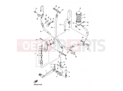 YAMAHA FJR 1300 FJR1300A (1MC9) 2014 REAR MASTER CYLINDER