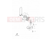 YAMAHA MT-09 MT-09 ABS MT09A (2DRD) 2014 OIL PUMP