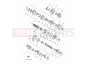 YAMAHA MT-09 MT-09 ABS MT09A (2DRD) 2014 TRANSMISSION