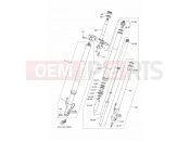 YAMAHA MT-09 MT-09 ABS MT09A (2DRD) 2014 FRONT FORK