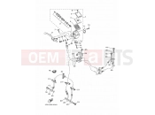 YAMAHA MT-09 MT-09 ABS MT09A (2DRD) 2014 FRONT MASTER CYLINDER