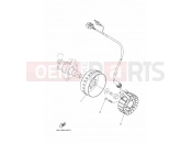 YAMAHA MT-09 MT-09 ABS MT09A (2DRD) 2014 GENERATOR