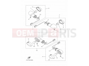 YAMAHA MT-09 MT-09 ABS MT09A (2DRD) 2014 FLASHER LIGHT