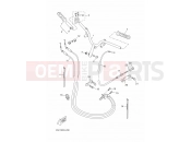 YAMAHA YN50F NEO'S 4 (2AC7) 2013 STEERING HANDLE & CABLE
