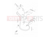 YAMAHA YN50FT 2013 STEERING HANDLE & CABLE 1