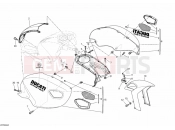 DUCATI 2011 Monster 696 FAIRING » PLASTICS