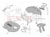 DUCATI 2011 Monster 796 ABS FAIRING » PLASTICS