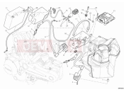 DUCATI 2011 Monster 796 ABS BATTERY » WIRING HARNESS